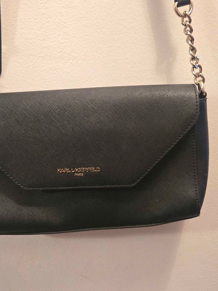 KARL LAGERFIELD PARIS BLACK PURSE $65 - photo 2