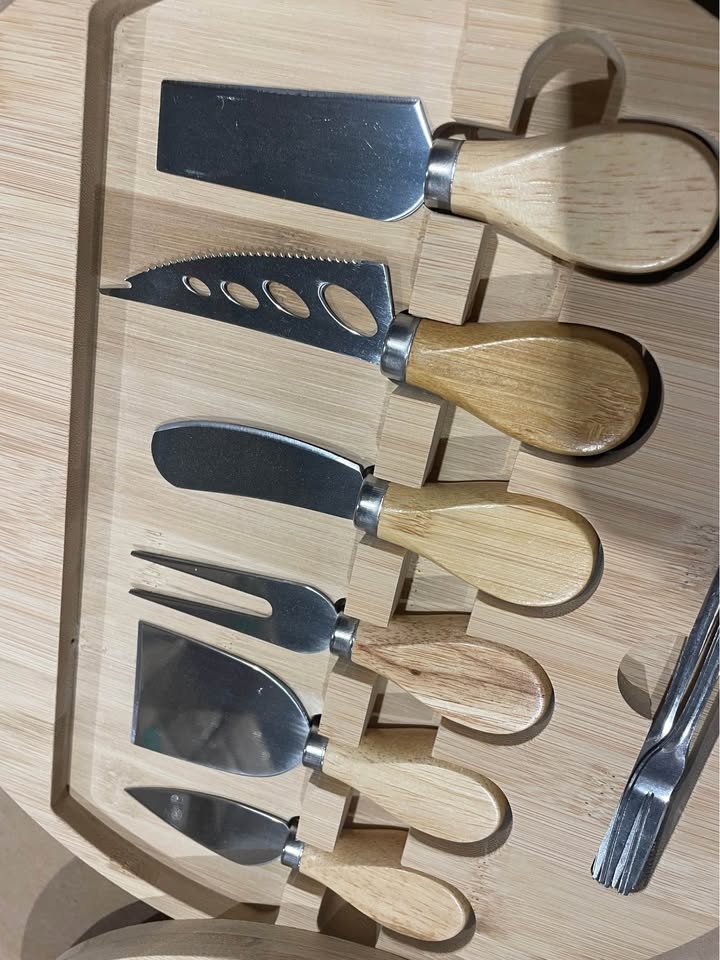 New Cheese Board and Charcuterie Board Knife & Fruit Tray - photo 4