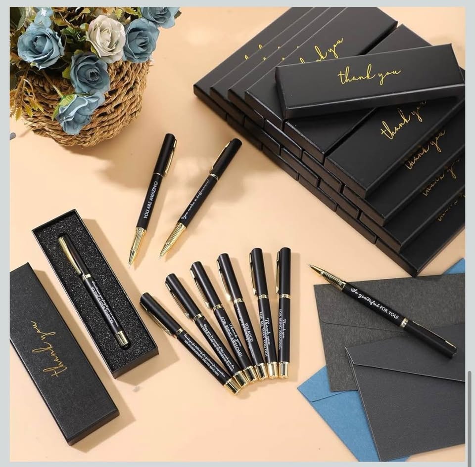 New 10 Sets Thank You Gifts Ballpoint Pens with Gift Boxes - photo 3