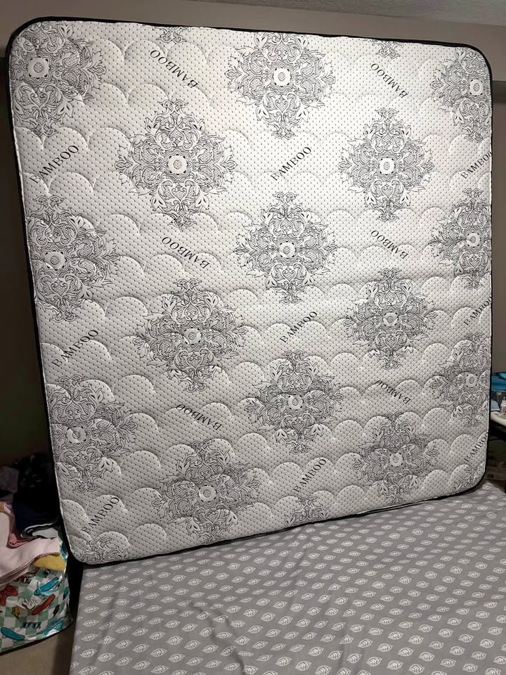 Moving out sale - king size mattress and box spring