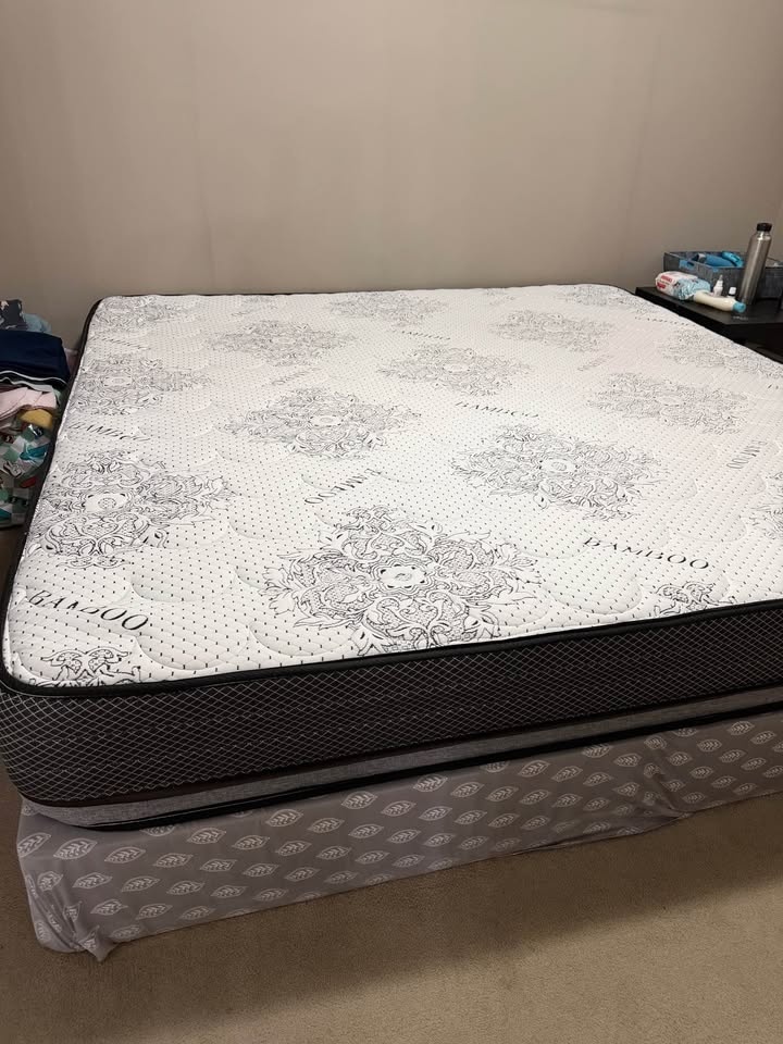 Moving out sale - king size mattress and box spring - photo 4
