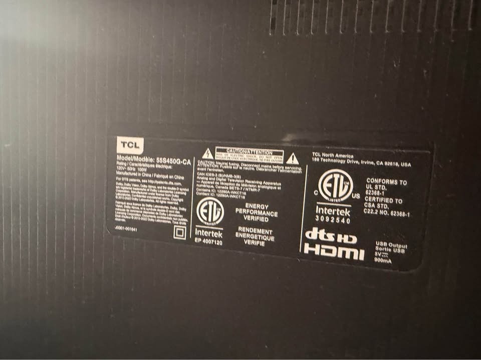 TCL 55 inch TV - photo 2