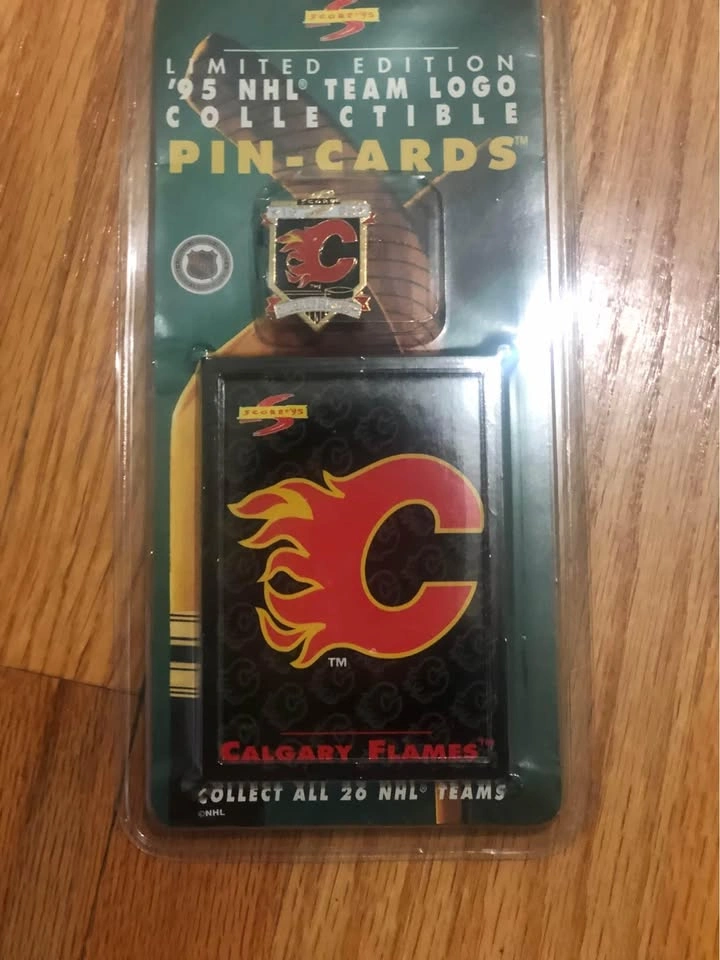 Calgary Flames limited hockey pin - photo 2