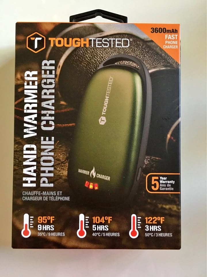 Brand New ToughTested Hand Warmer/Charger - Markham P/U