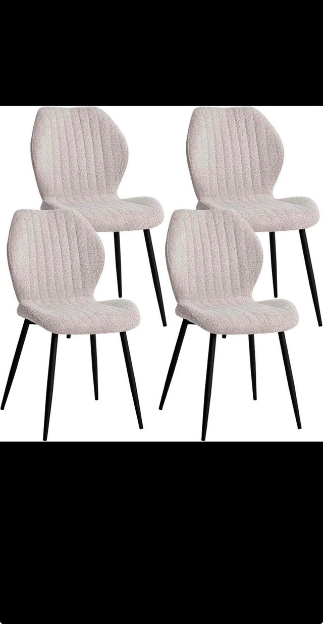 Modern Minimalist Upholstered Accent Chair - Brand New
