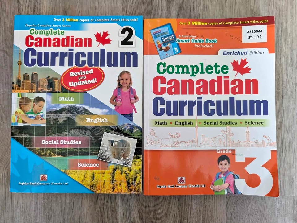 Complete Canadian Curriculum Books – Grades 2 & 3