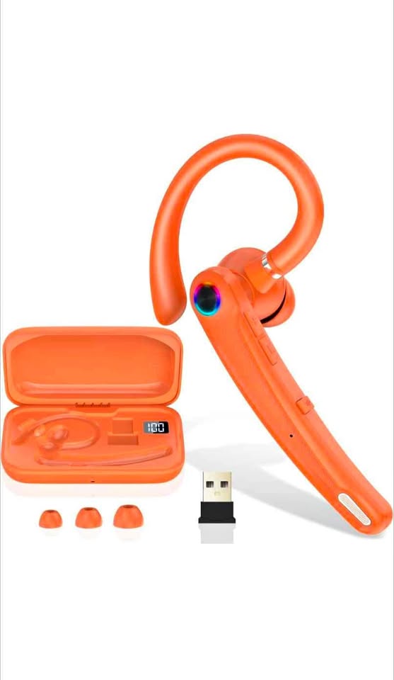 Bluetooth Earpiece • ENC Mic • Huge Battery • BNIB