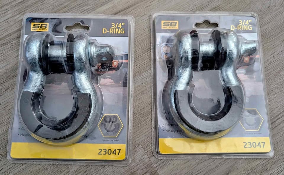 D Ring 3/4" BNIB - Pack of 2