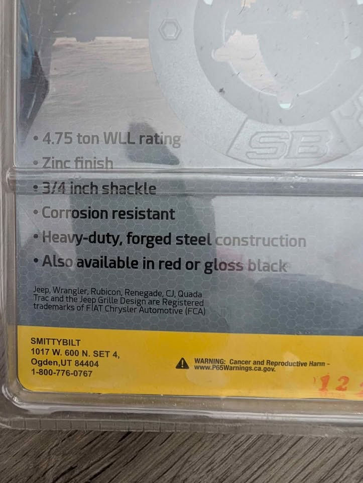 D Ring 3/4" BNIB - Pack of 2 - photo 2