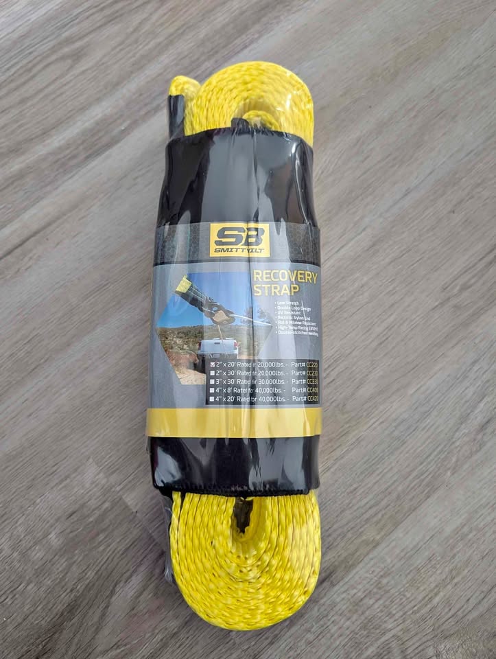 Recovery strap BNIB - 2" x 20' Rated for 20,000 lbs