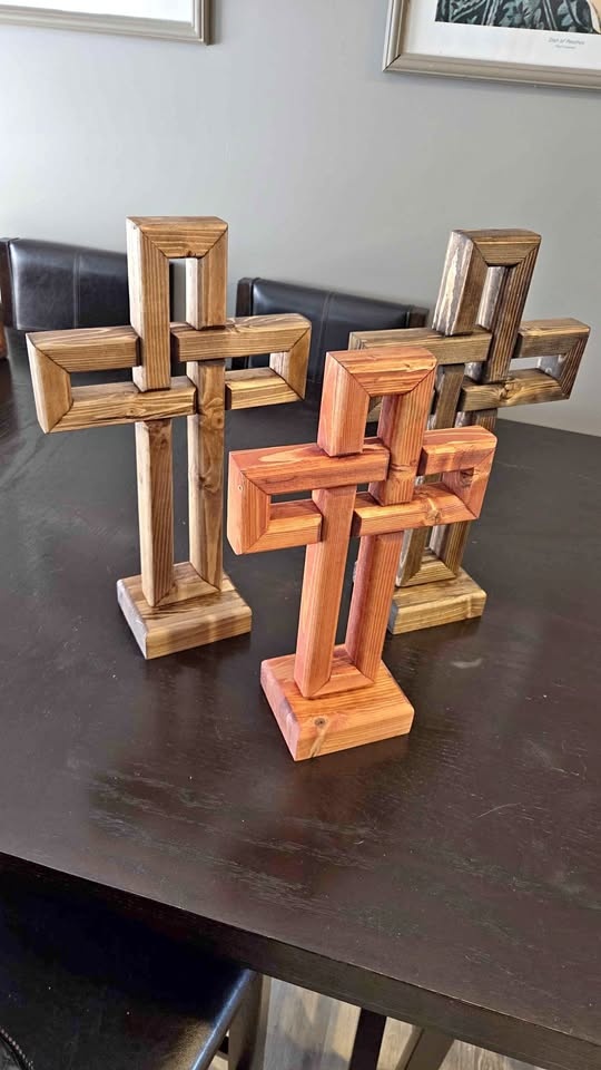 Handmade Woven Cross