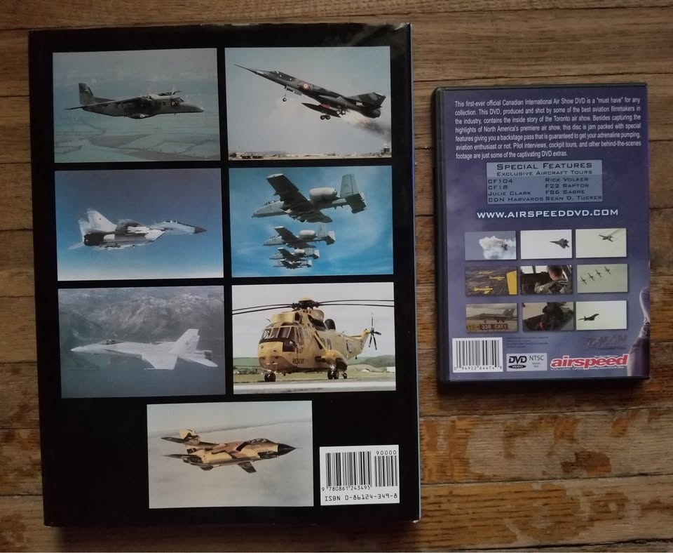 ✈️ Aviation Book + Airshow DVD Set – Like New ✈️ - photo 2