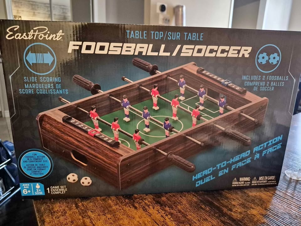 Brand New Table Top Foosball Soccer Game