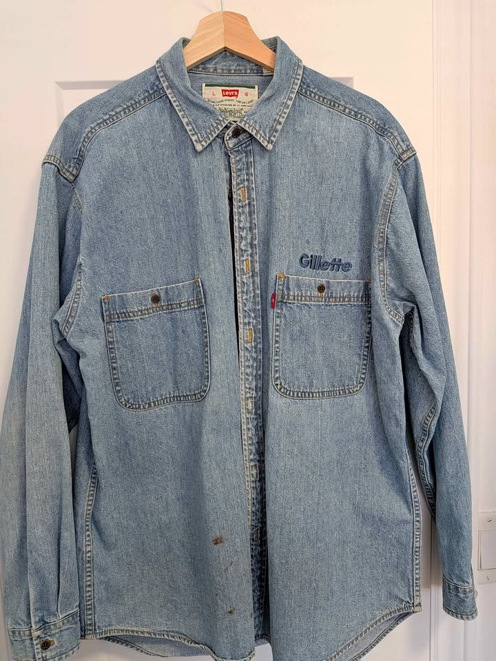 Vintage Levi's Denim Jean Shirt