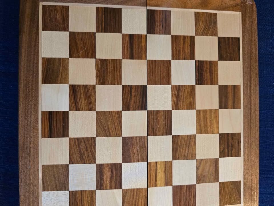 BCBESTCHESS Wooden Magnetic Folding Chess Set 12x12in - photo 4