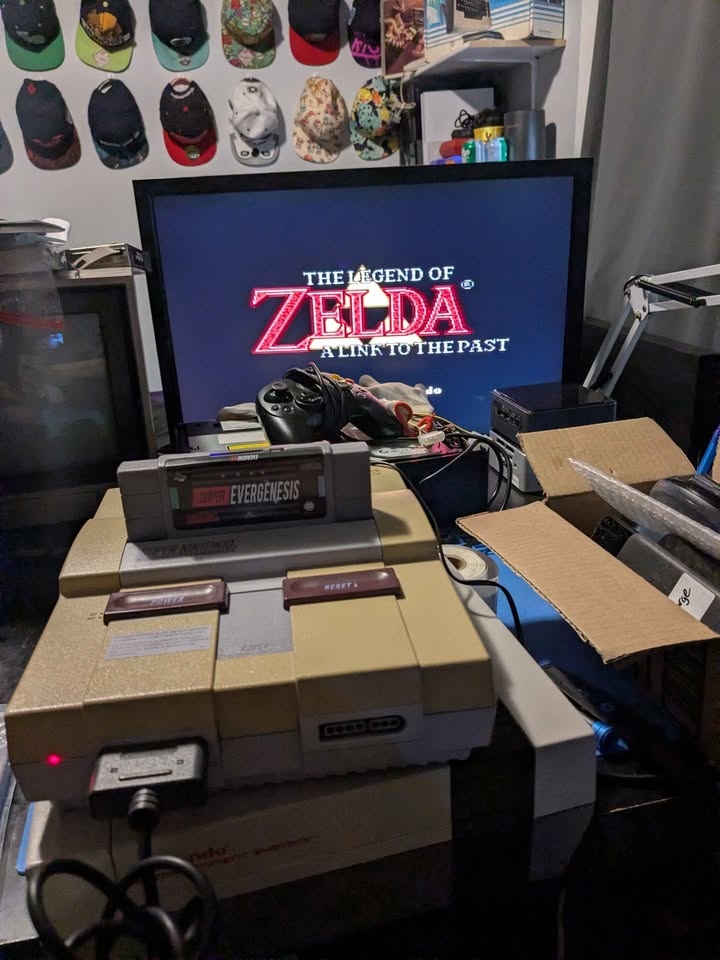 Super Nintendo with Preloaded Super Cart - photo 3