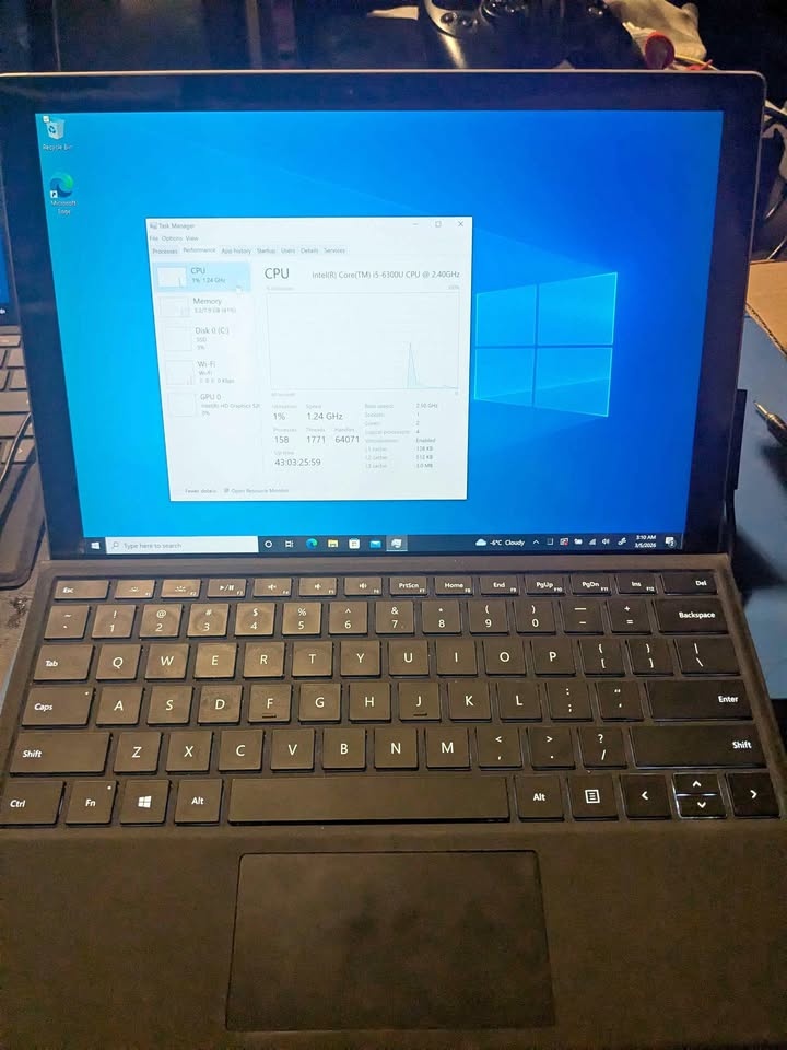 256gb Microsoft SP4