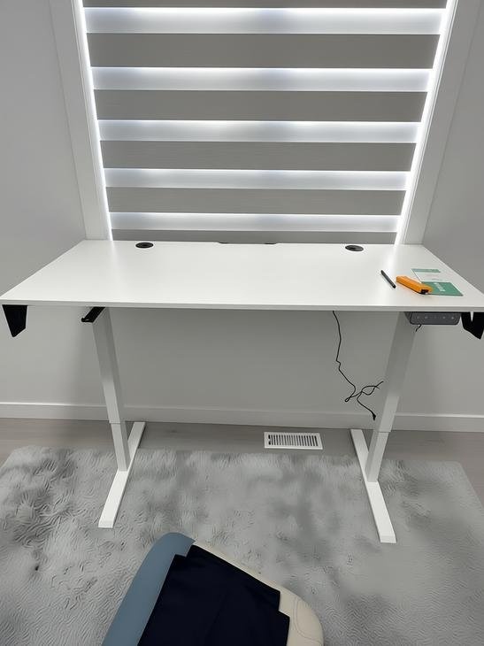 Large 55 inch Electric Standing Desk - photo 2