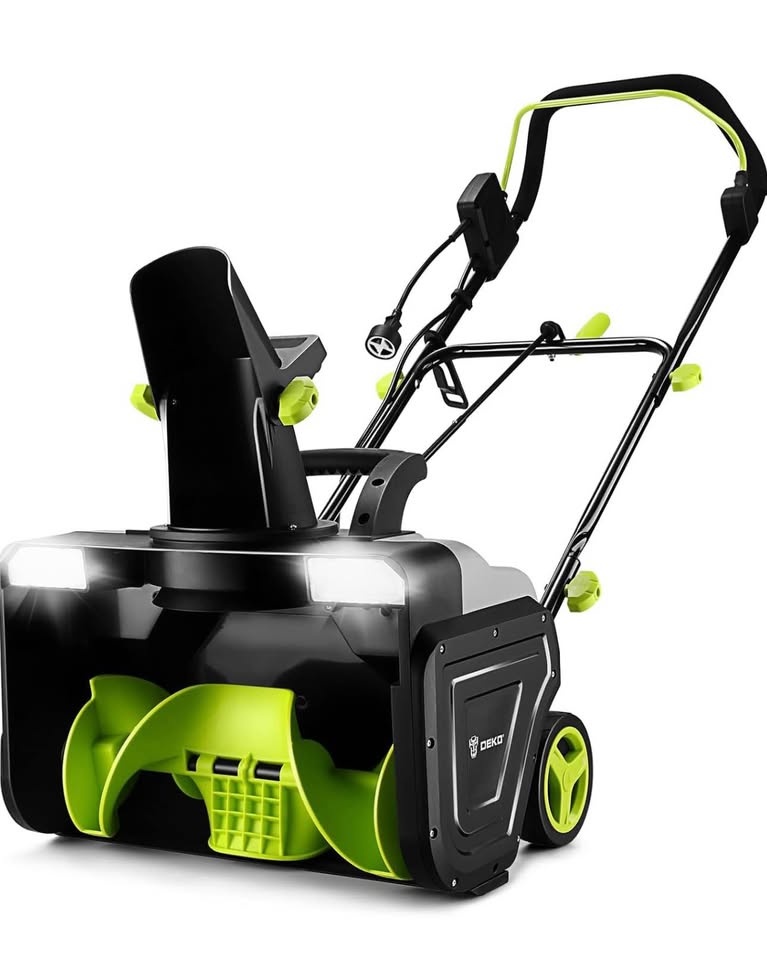 DEKOPRO 20” Electric Snow Blower – 15A Motor - photo 2