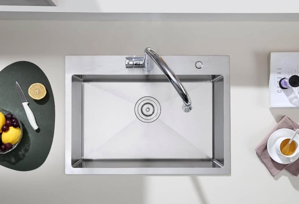 Premium 25” Stainless Steel Drop-In Kitchen Sink - photo 3