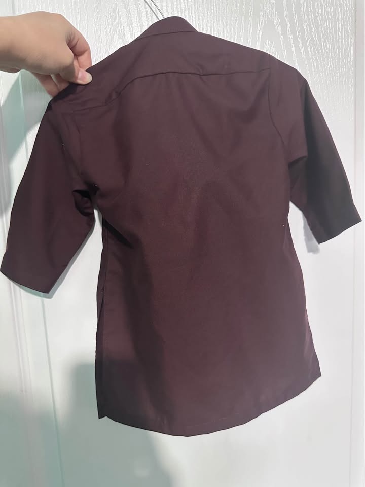 Burgandy Kurta Pajama Set - Boy's - photo 2
