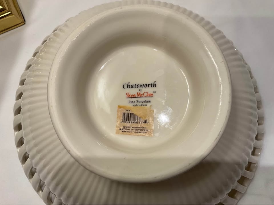 Bowl Sky Mc Ghie Vintage CHATSWORTH 10 " Width - photo 4
