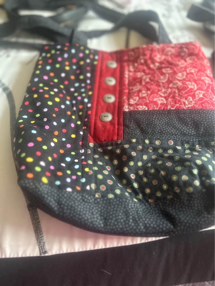 Two hand made Cotton Purses - photo 2
