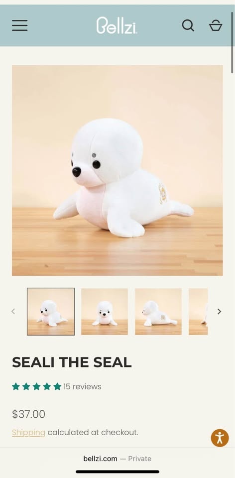Brand new - Seal plushie - photo 3