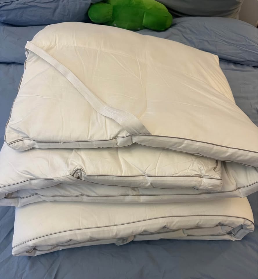 Canadian Down & Feather Gel Microfiber Mattress Topper - photo 3
