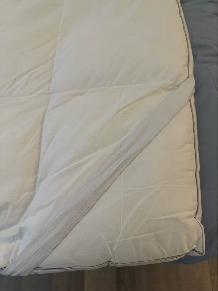 Canadian Down & Feather Gel Microfiber Mattress Topper - photo 4