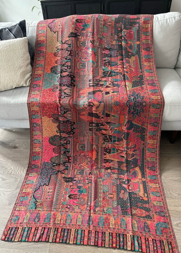 Mughal Darbari Shawl - photo 3