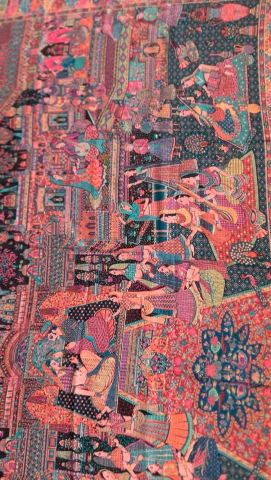 Mughal Darbari Shawl - photo 5