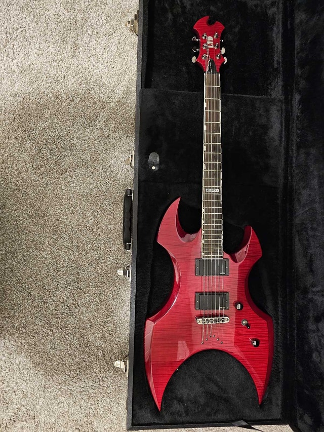 ESP LTD AX-401FM Electric Guitar w/ ESP Hard Case