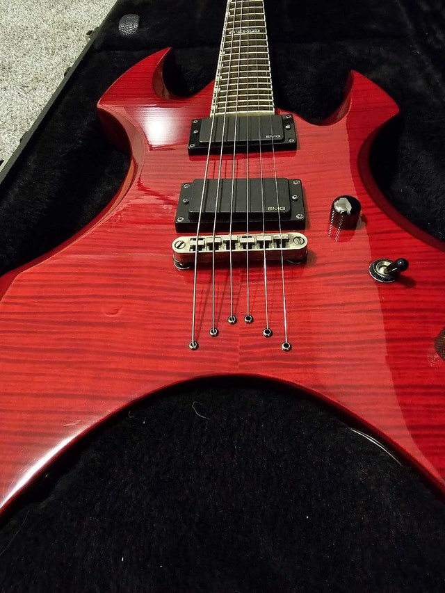 ESP LTD AX-401FM Electric Guitar w/ ESP Hard Case - photo 2