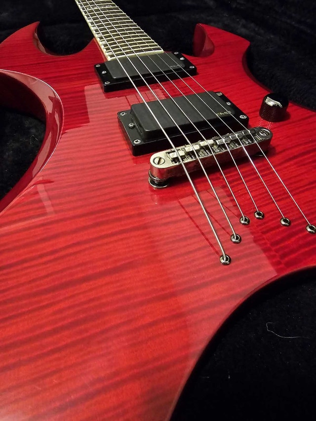 ESP LTD AX-401FM Electric Guitar w/ ESP Hard Case - photo 3