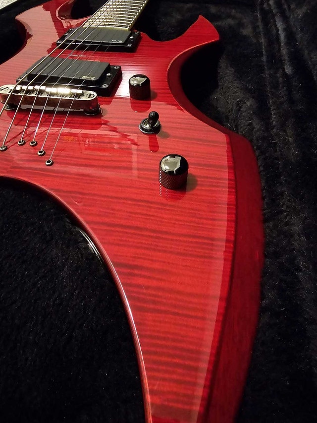 ESP LTD AX-401FM Electric Guitar w/ ESP Hard Case - photo 4