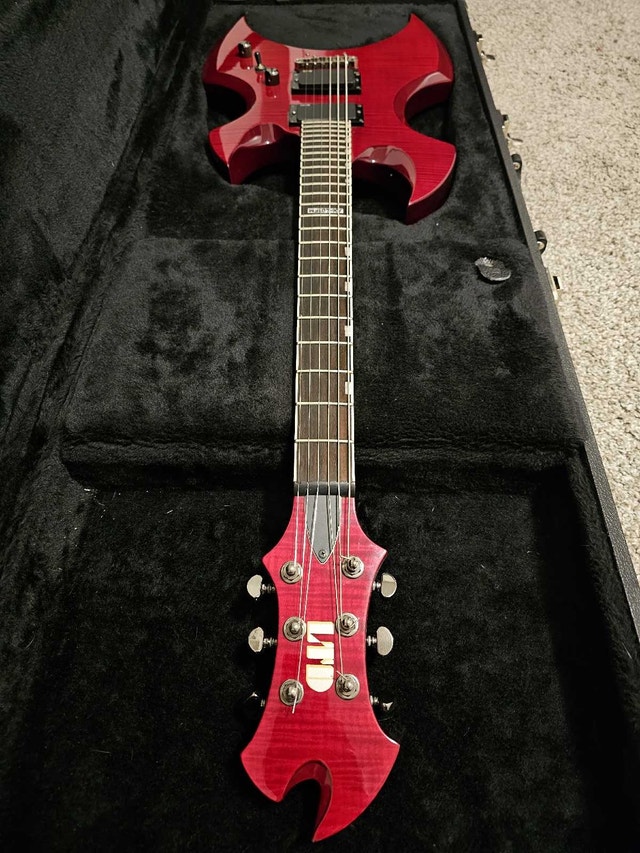 ESP LTD AX-401FM Electric Guitar w/ ESP Hard Case - photo 5