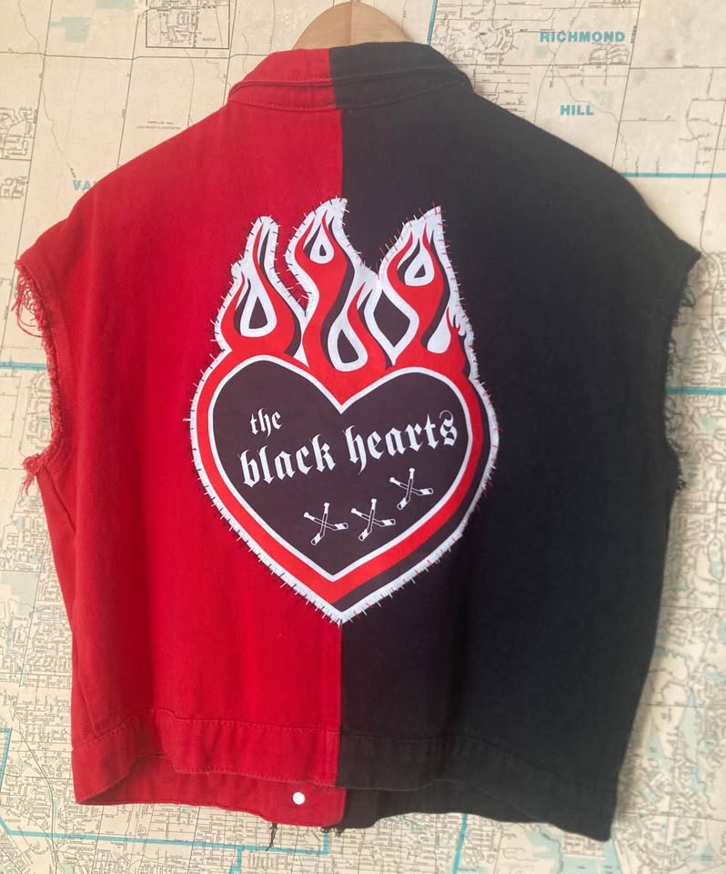 Punk Rock Battle Vest ONE OF A KIND - photo 2