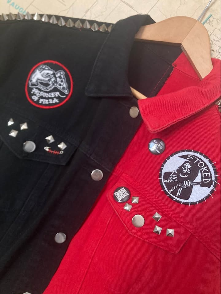 Punk Rock Battle Vest ONE OF A KIND - photo 3