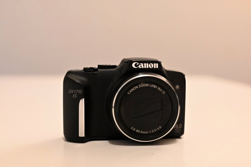 Canon PowerShot SX170 IS Camera - Black (Battery & Charger)