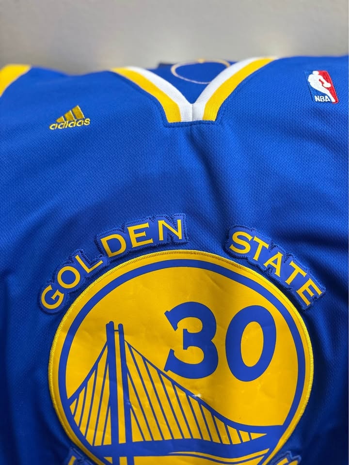 Adidas Golden State Warriors Jersey #30 Size S Curry - photo 4