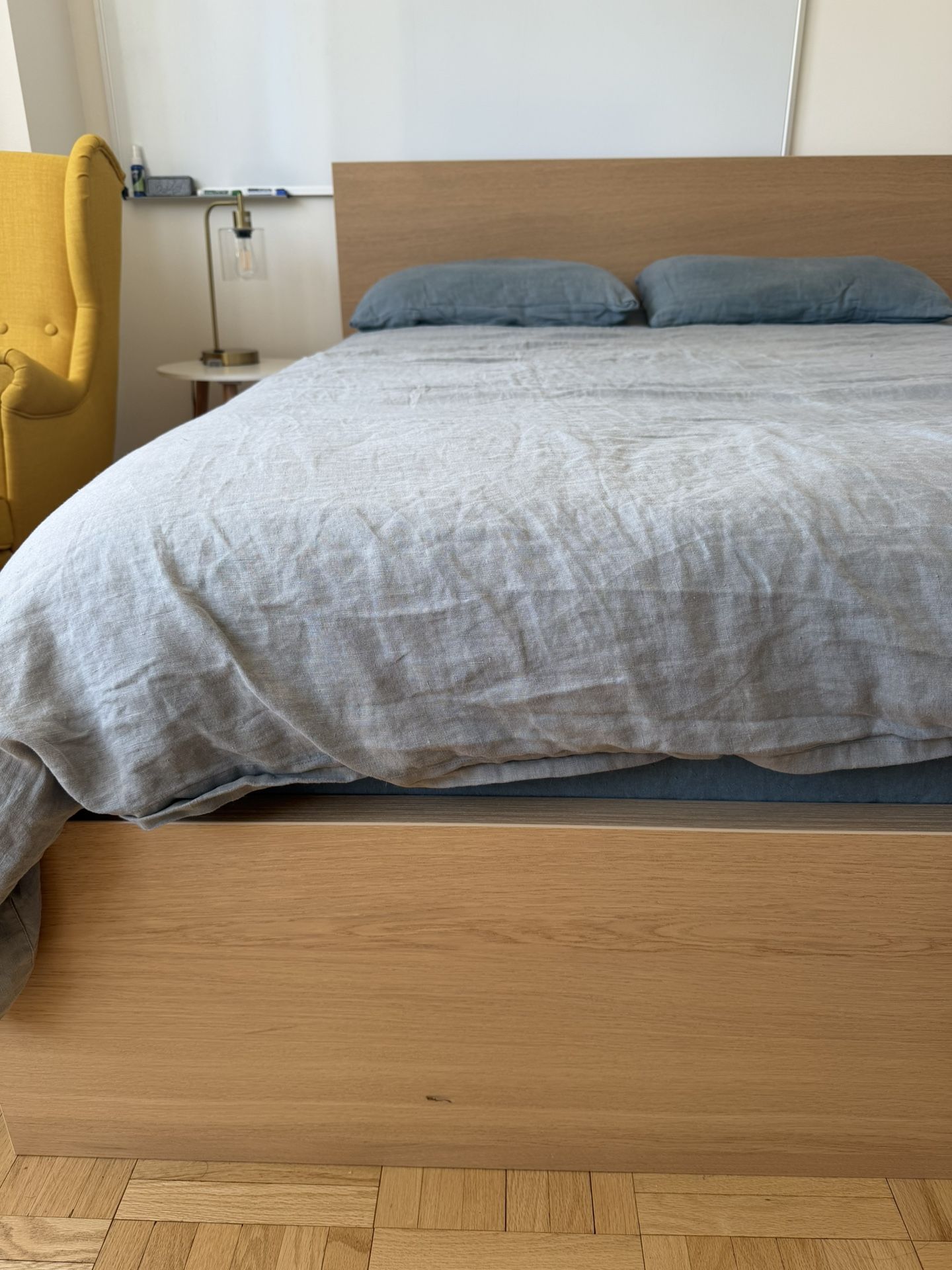 IKEA FINNALA Queen Bed Frame - Modern Minimalist - photo 3