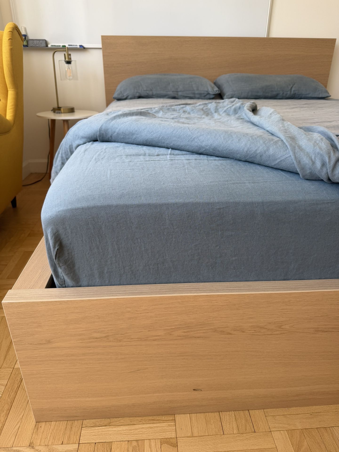 IKEA FINNALA Queen Bed Frame - Modern Minimalist - photo 4