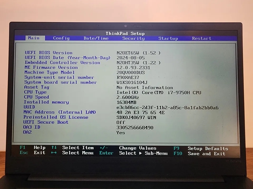 Lenovo ThinkPad X1 Extreme Gen 2 Laptop - photo 3