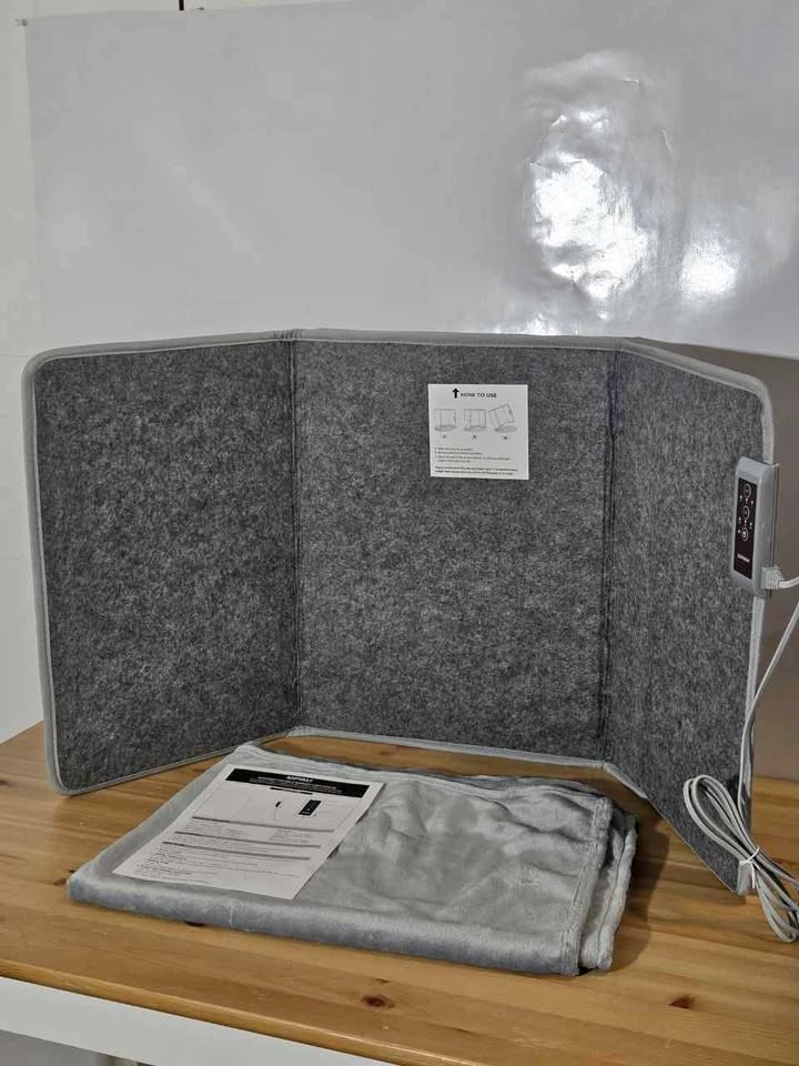 Foldable Leg Warmer 200W Personal Space Heater, New