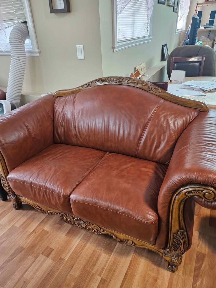 High Quality Leather Sofa Set - photo 2