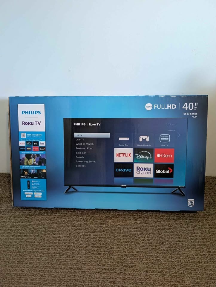 Philips 40 inch Roku Smart TV (Brand new) - photo 2