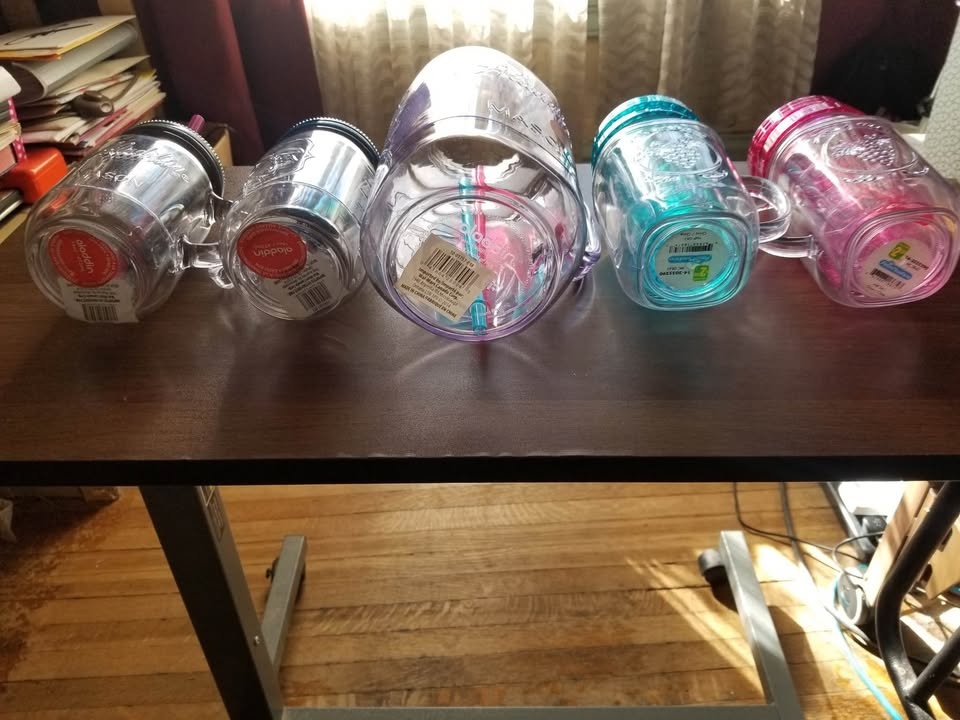 Brand New Mason Jar Drinkware Set – 5 Pieces - photo 2