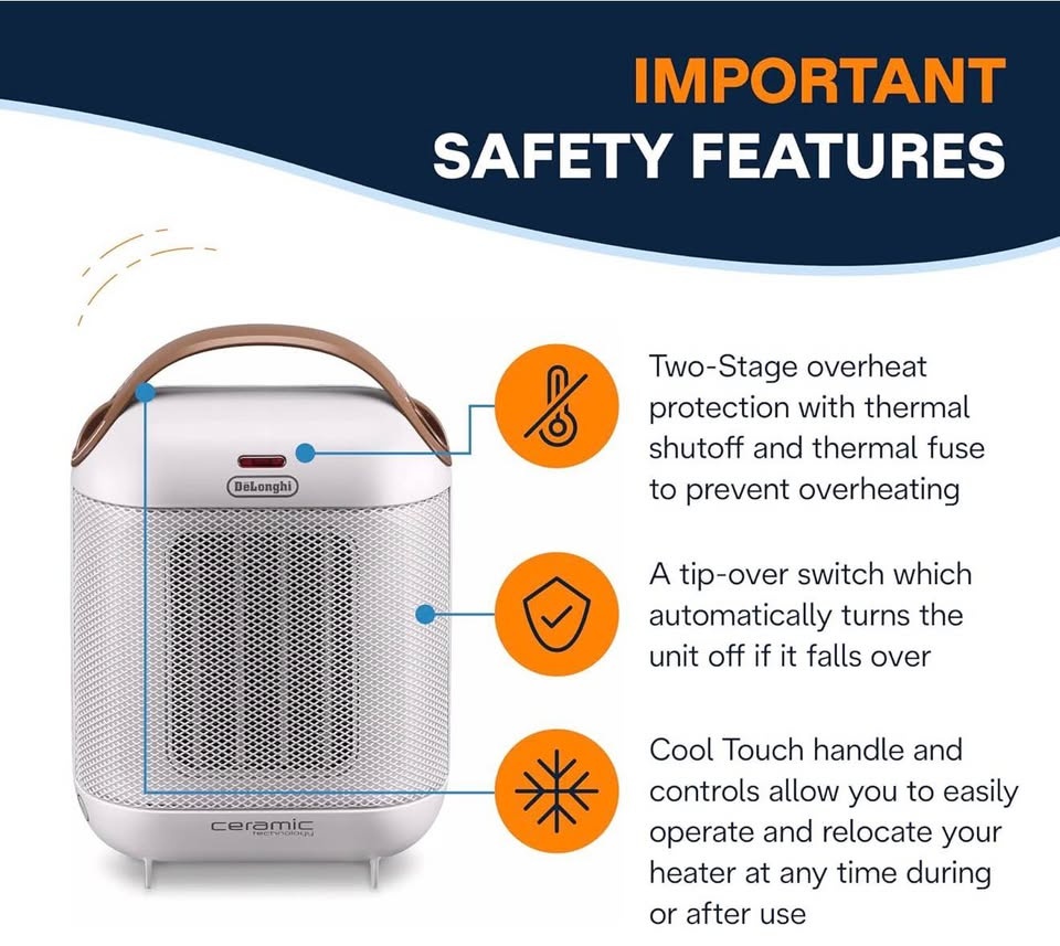 Delonghi Room Heater/Fan - photo 2
