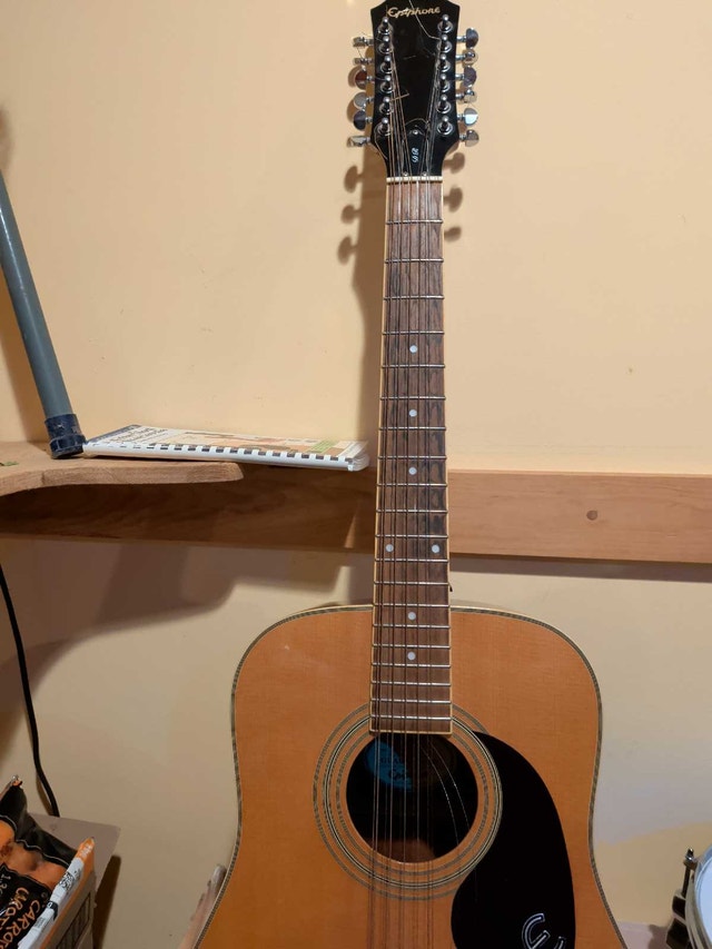 Epiphone 12-String Acoustic Guitar - photo 2
